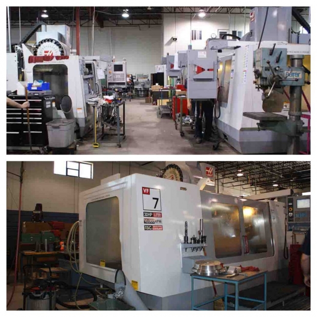 Precision CNC machining from RWD Tool & Machine LTD. in Vaughan, Ontario.